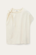 Allia T-Shirt in Ecru