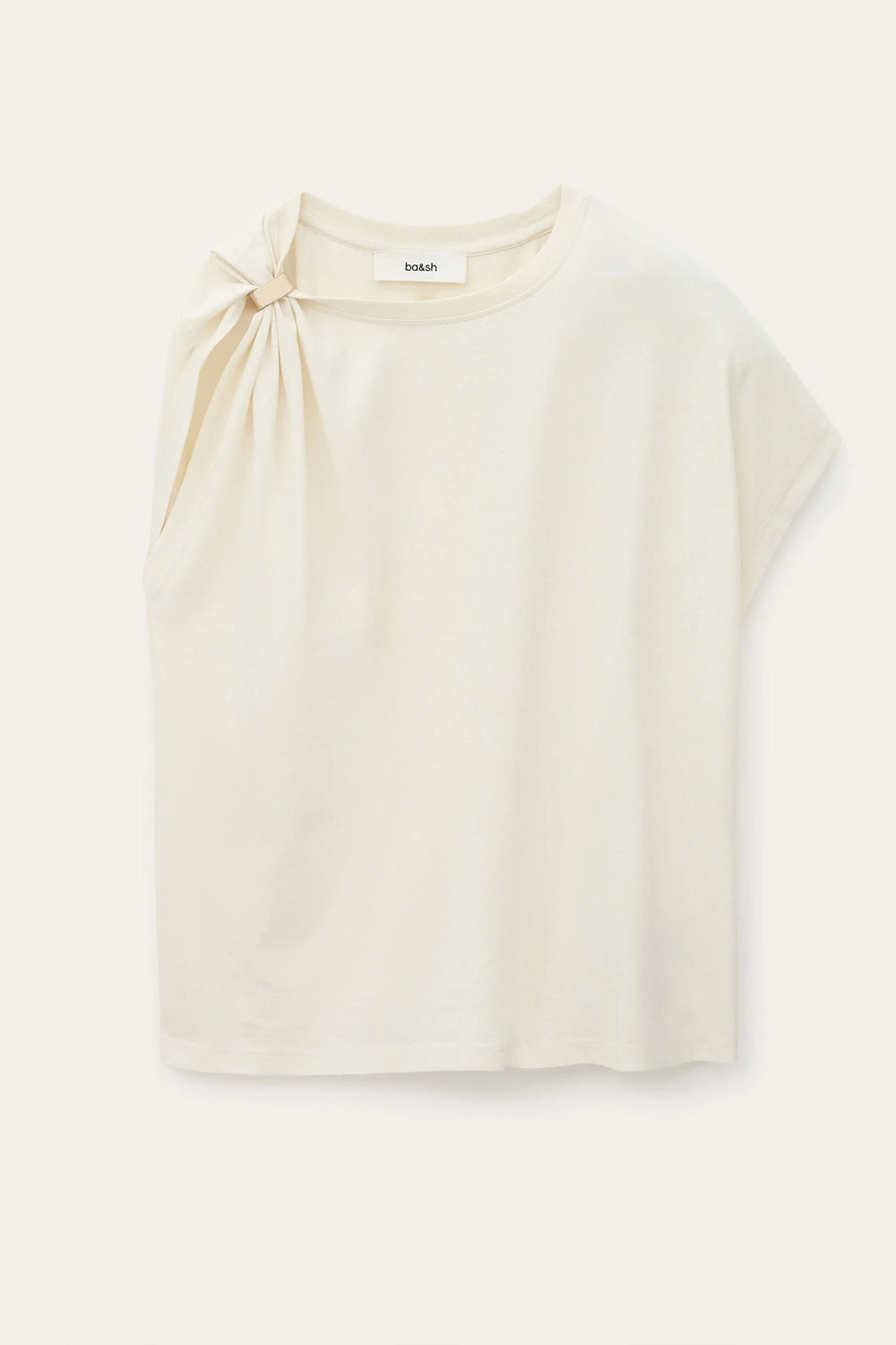 Allia T-Shirt in Ecru