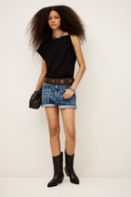 Allia T-Shirt in Black
