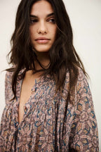 Tazio Blouse in Blue