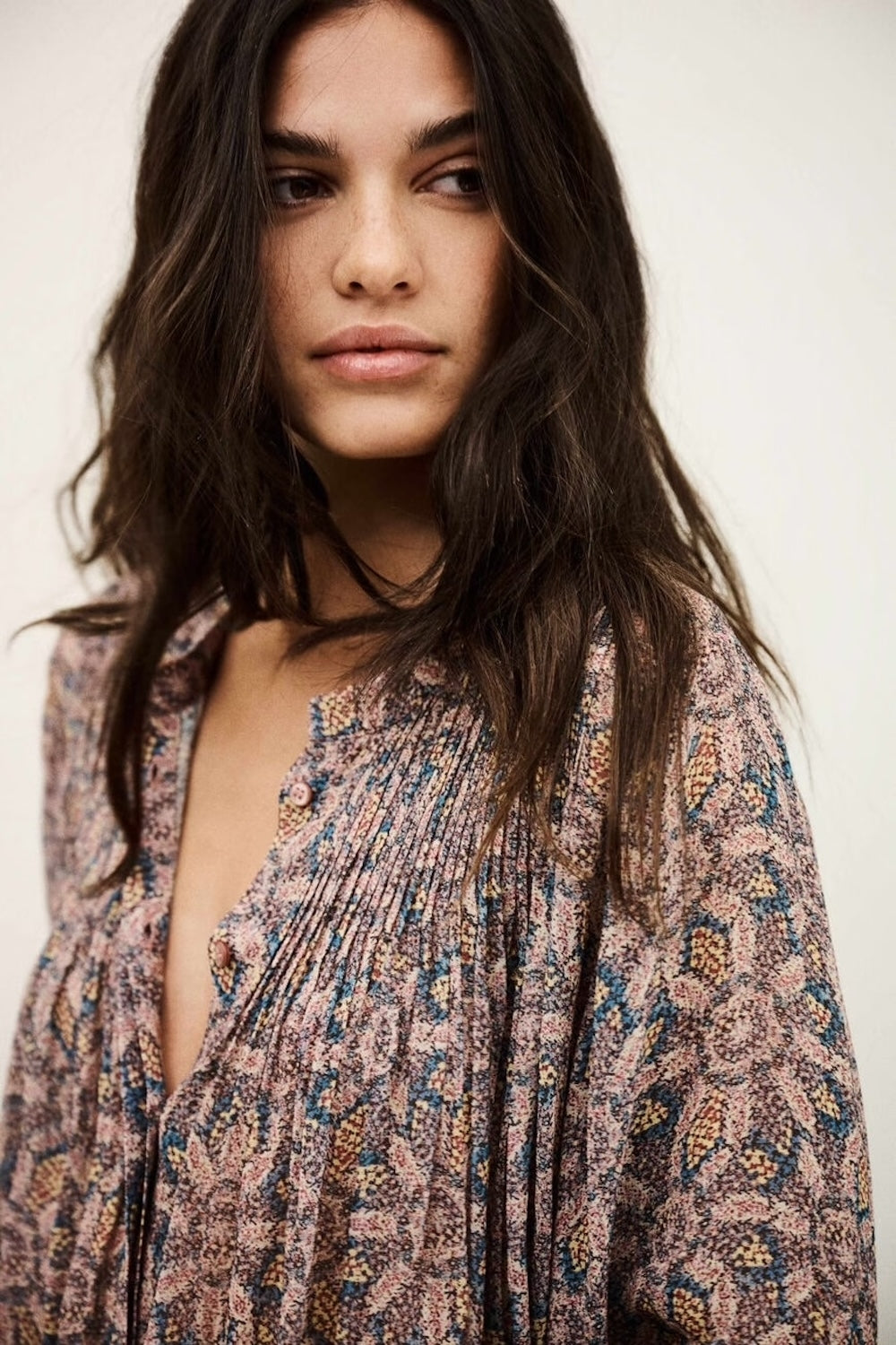 Tazio Blouse in Blue