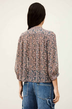 Tazio Blouse in Blue