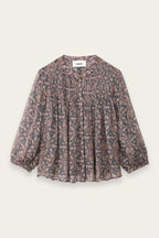 Tazio Blouse in Blue