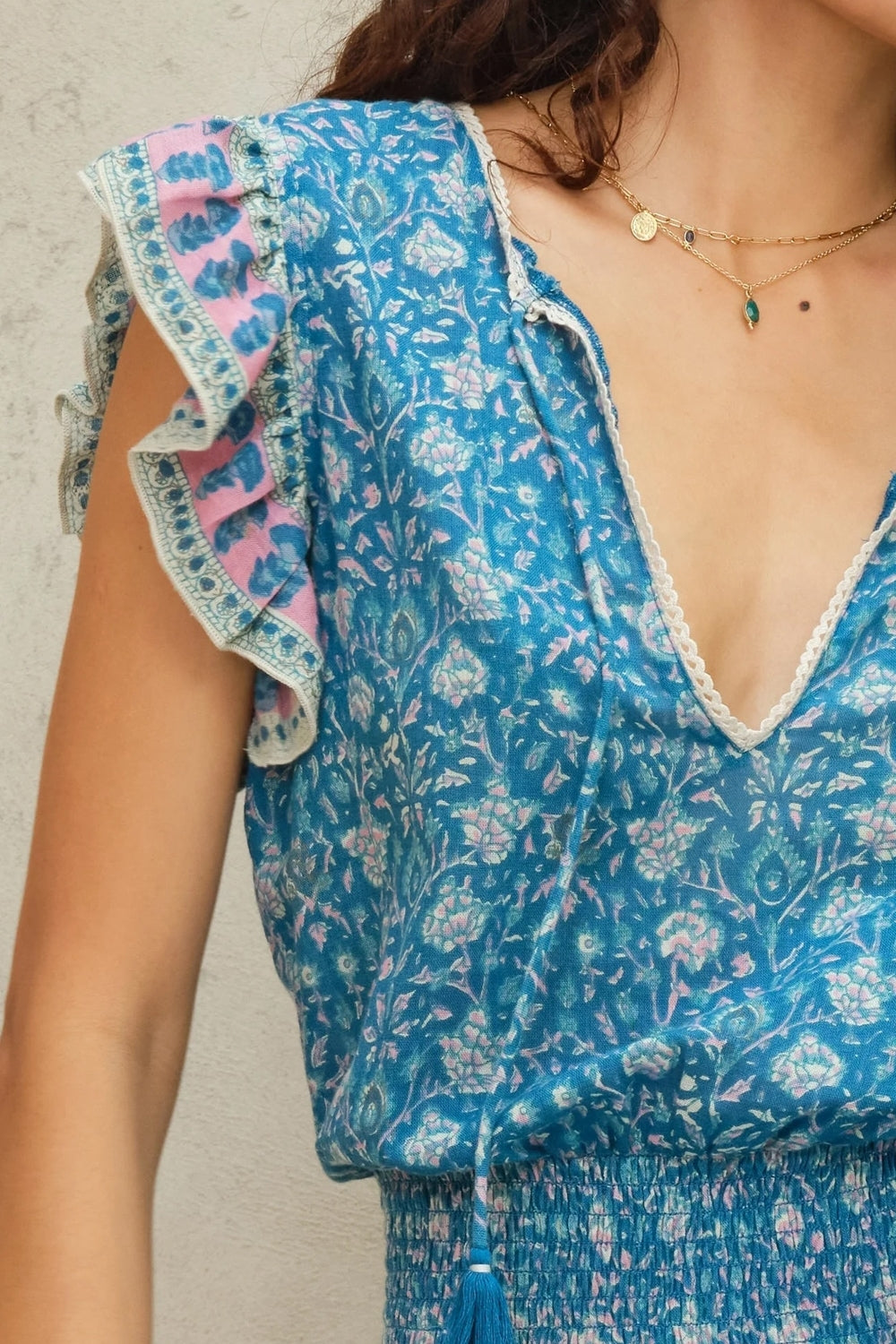 Myla Print Sundress in Multi