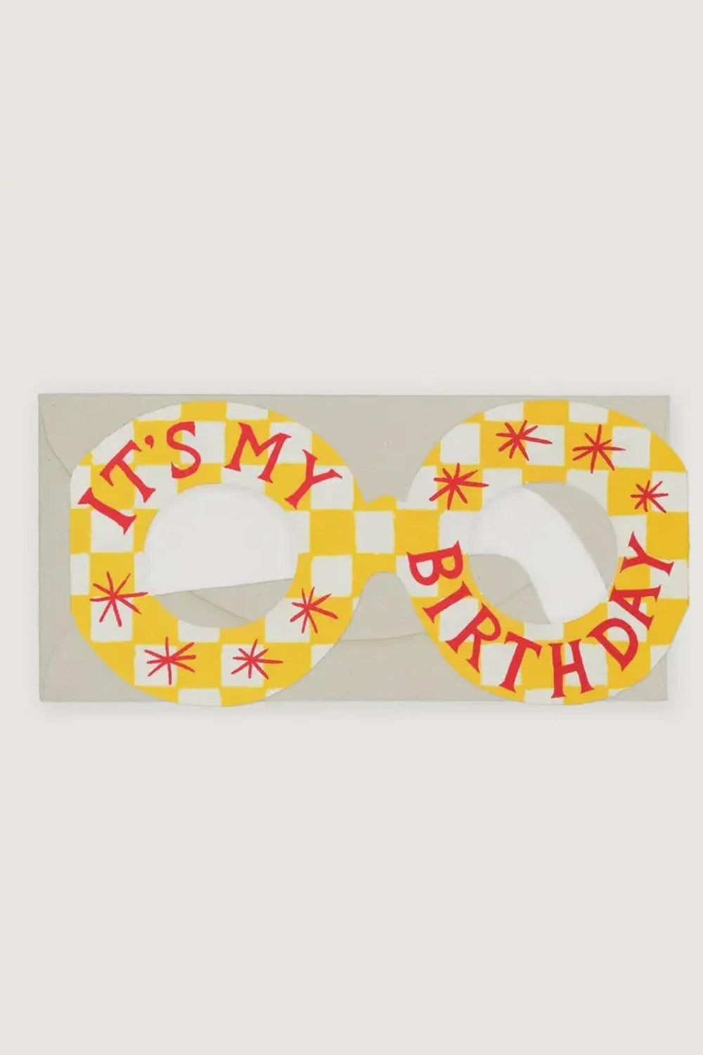 It's My Birthday Glasses Card