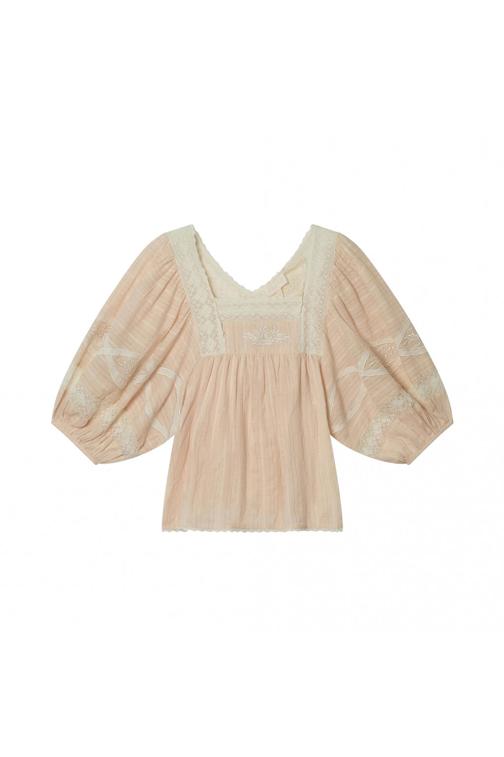 Sima Blouse in Natural Blush