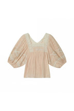 Sima Blouse in Natural Blush