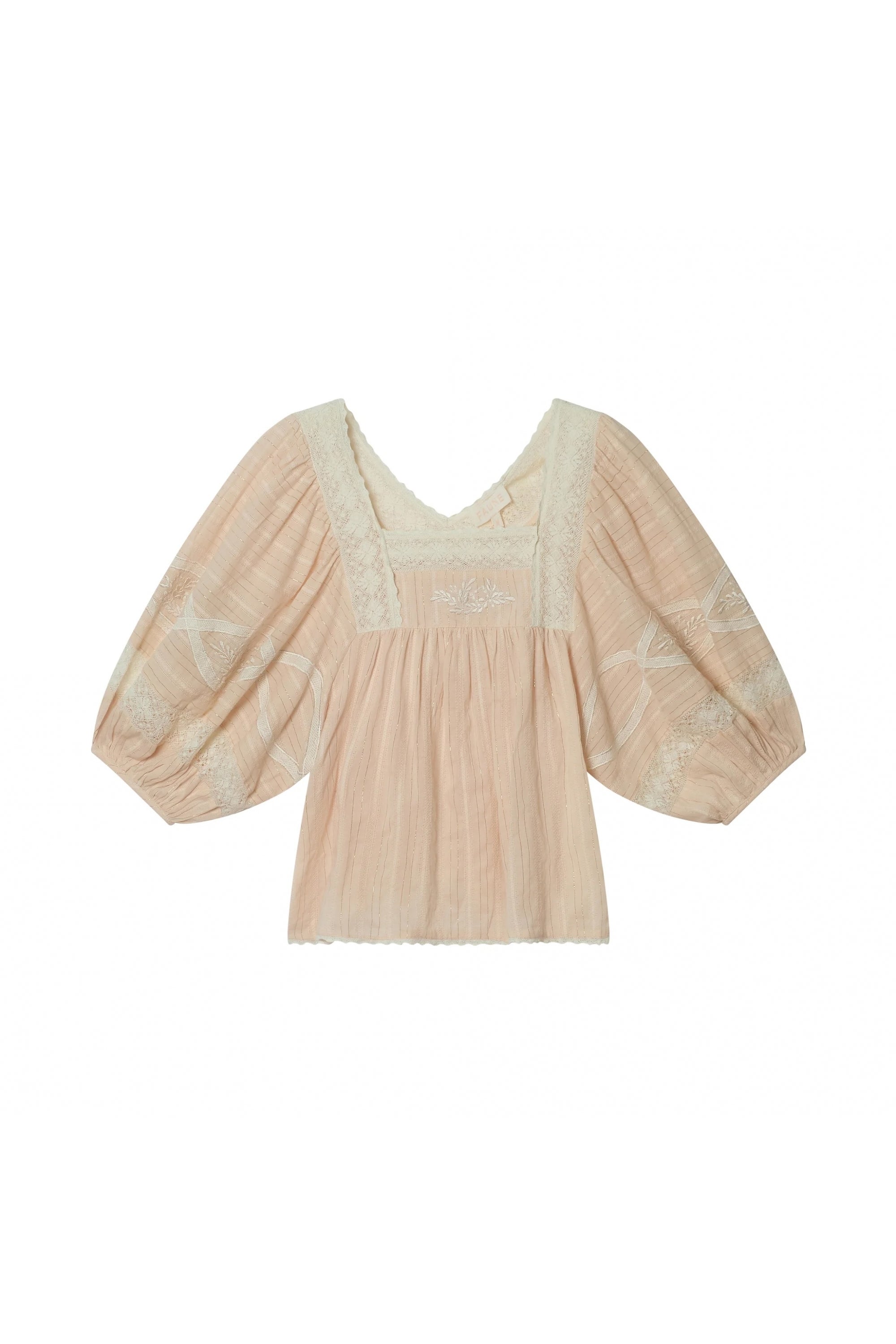 Sima Blouse in Natural Blush