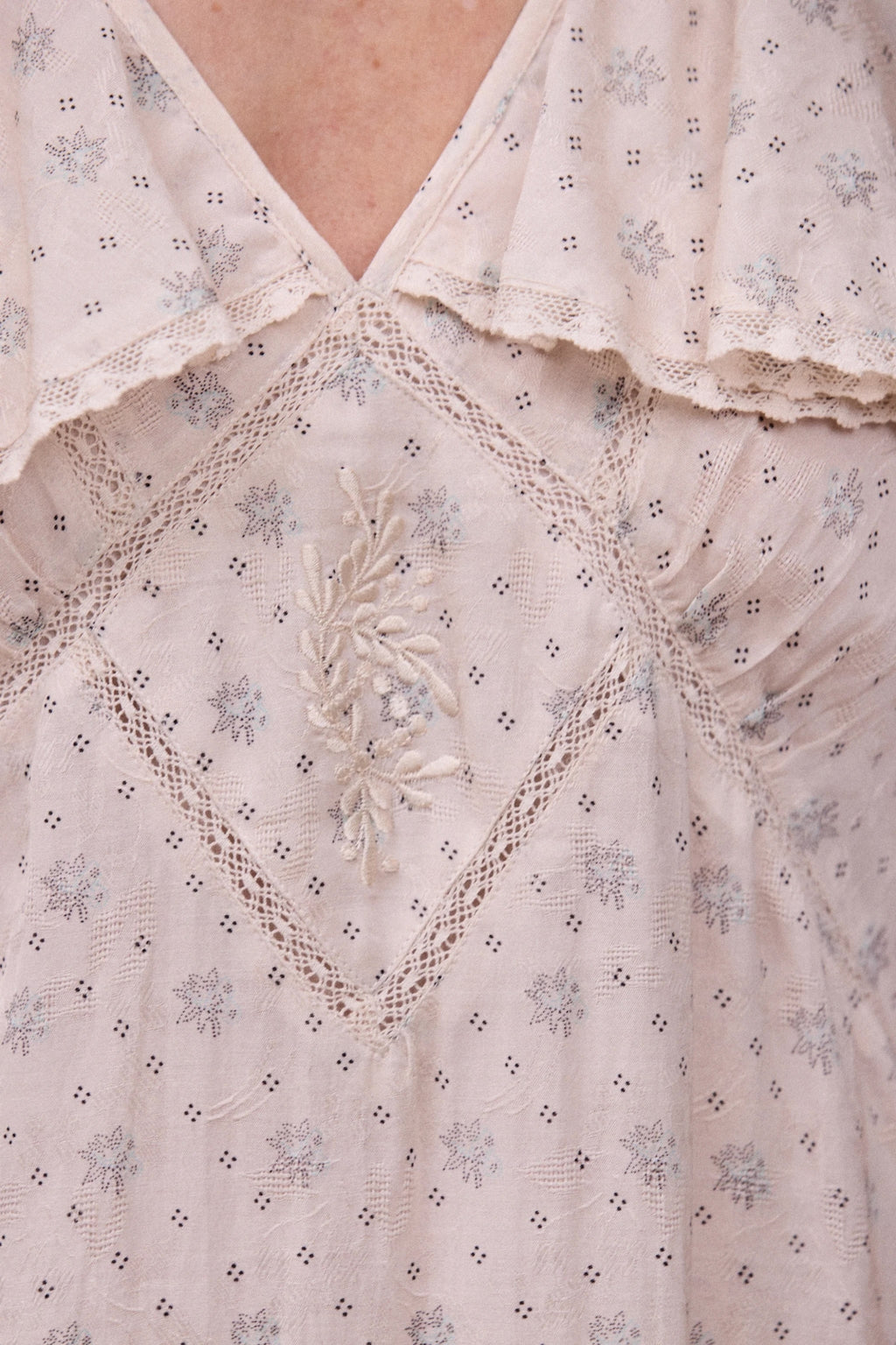 Vivienne Dress in Cornflower Print
