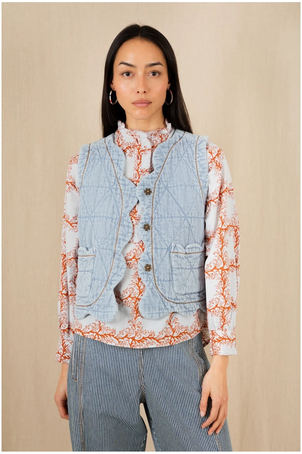 Estelle Gillet in Ice Blue