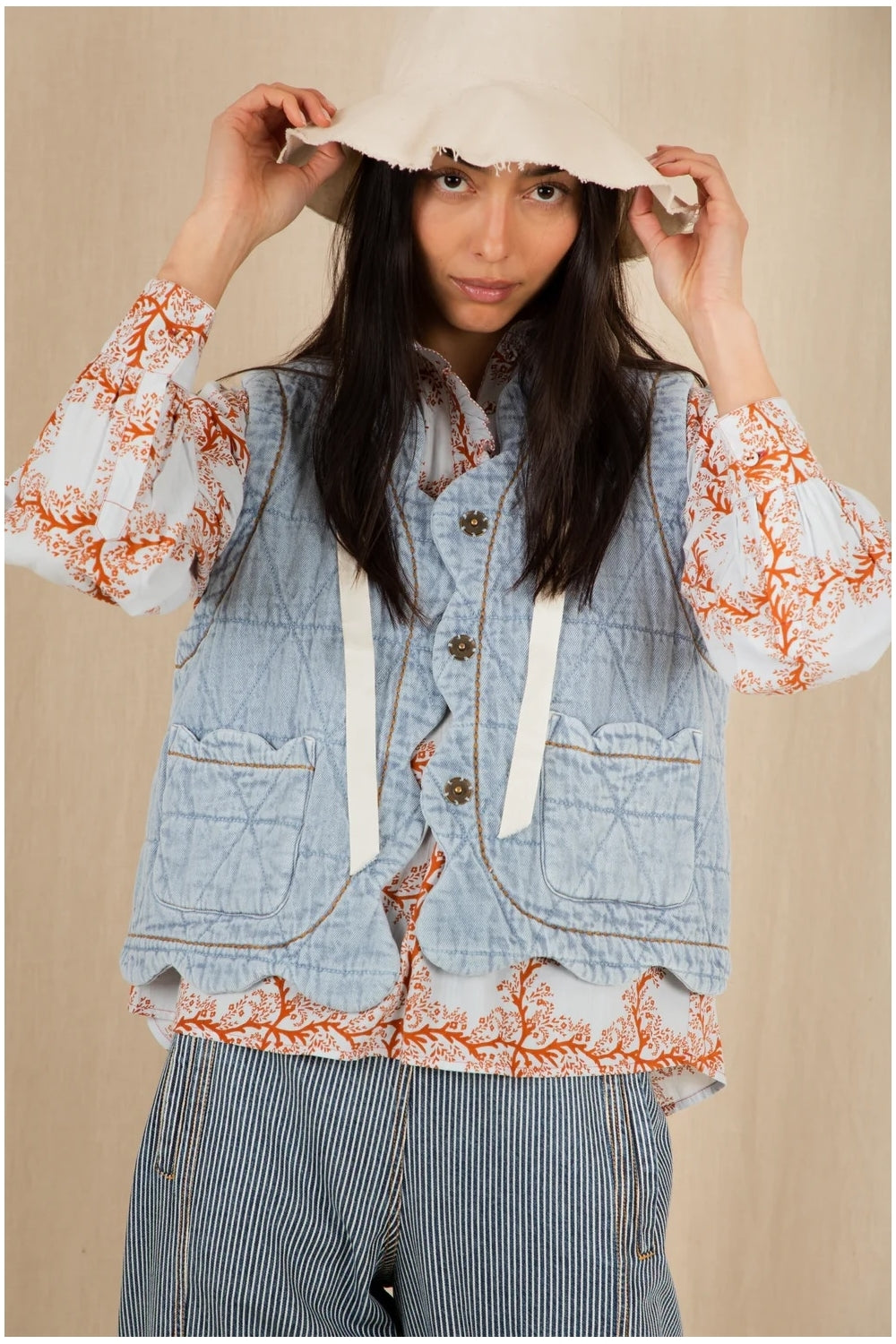 Estelle Gillet in Ice Blue
