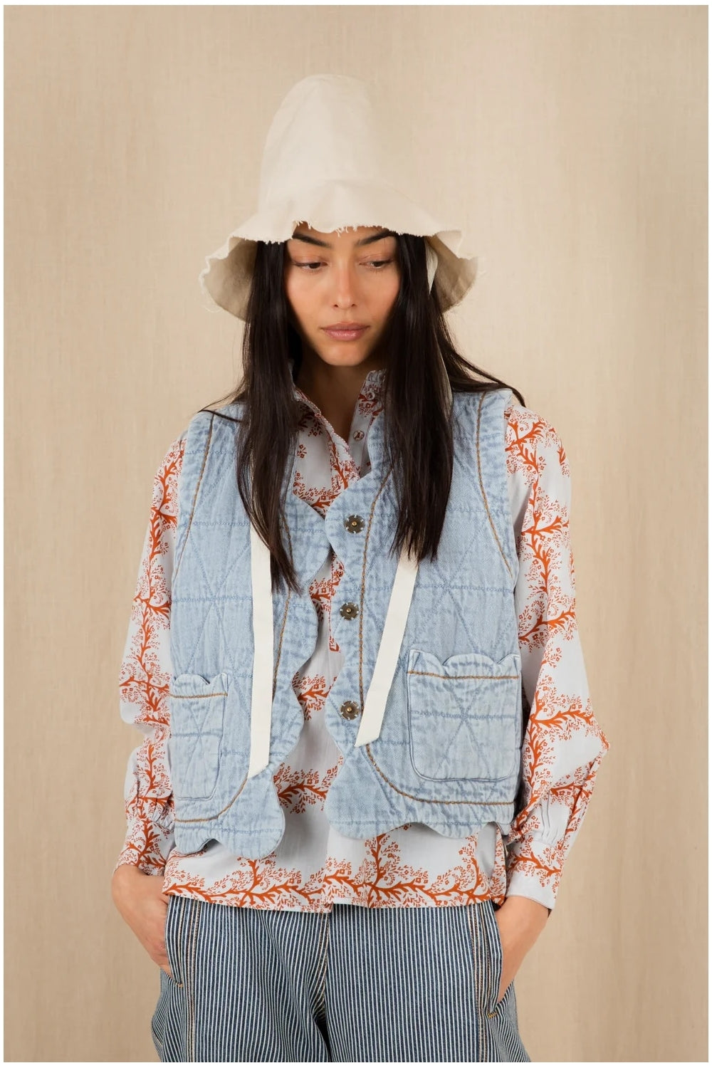 Estelle Gillet in Ice Blue