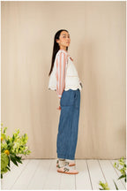 Estelle Gilet in Ecru