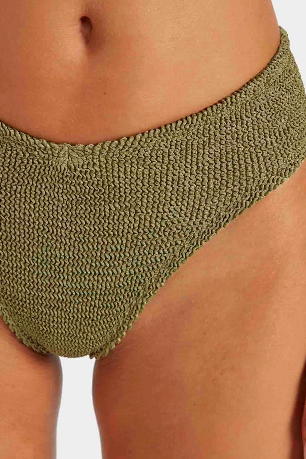Angel Bikini In Metallic Moss