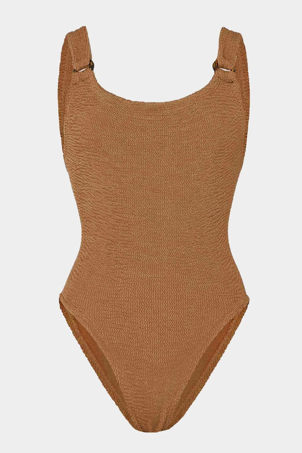 Domino Swimuit in Metallic Cocoa