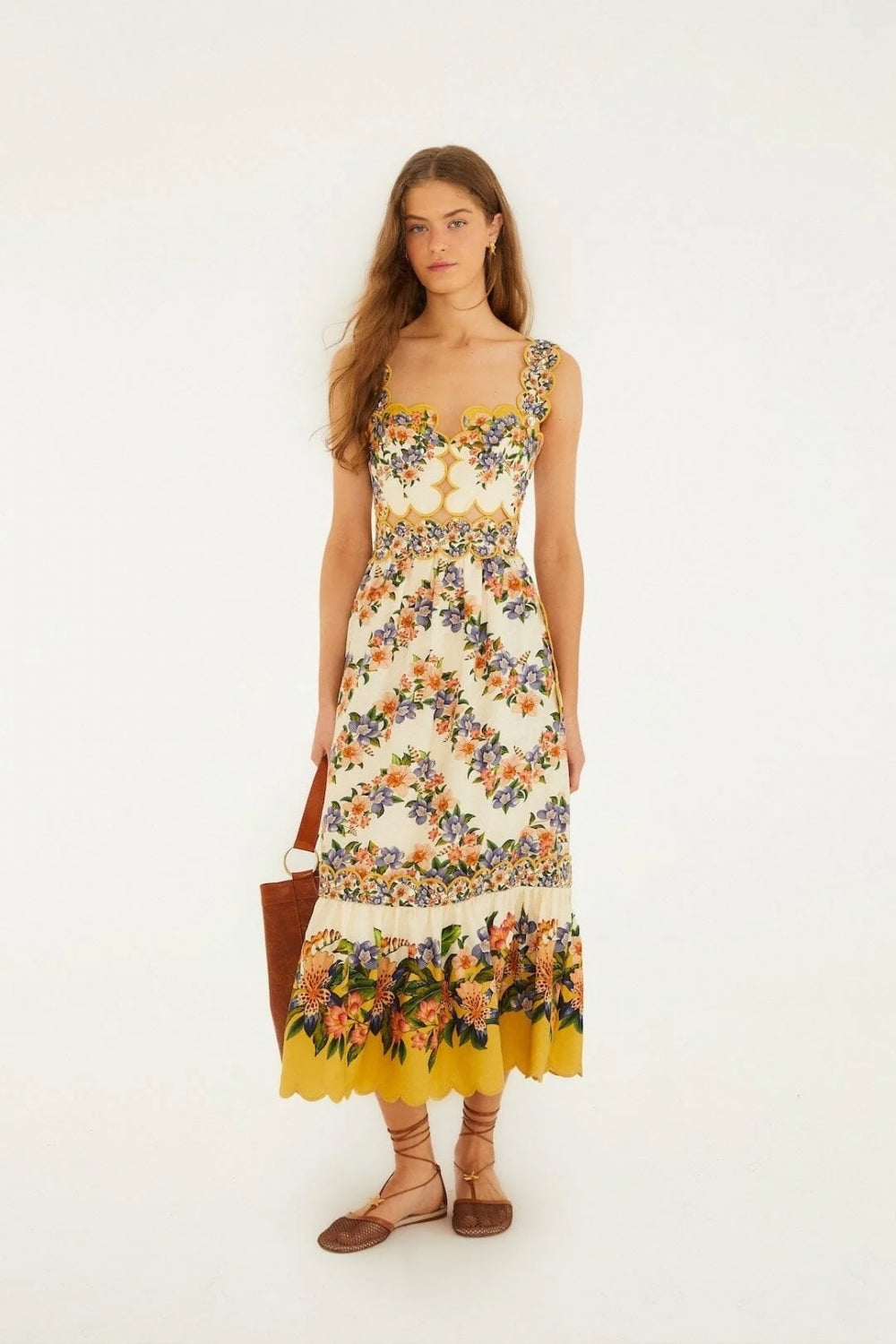 Hilo Striped Sands Midi Dress