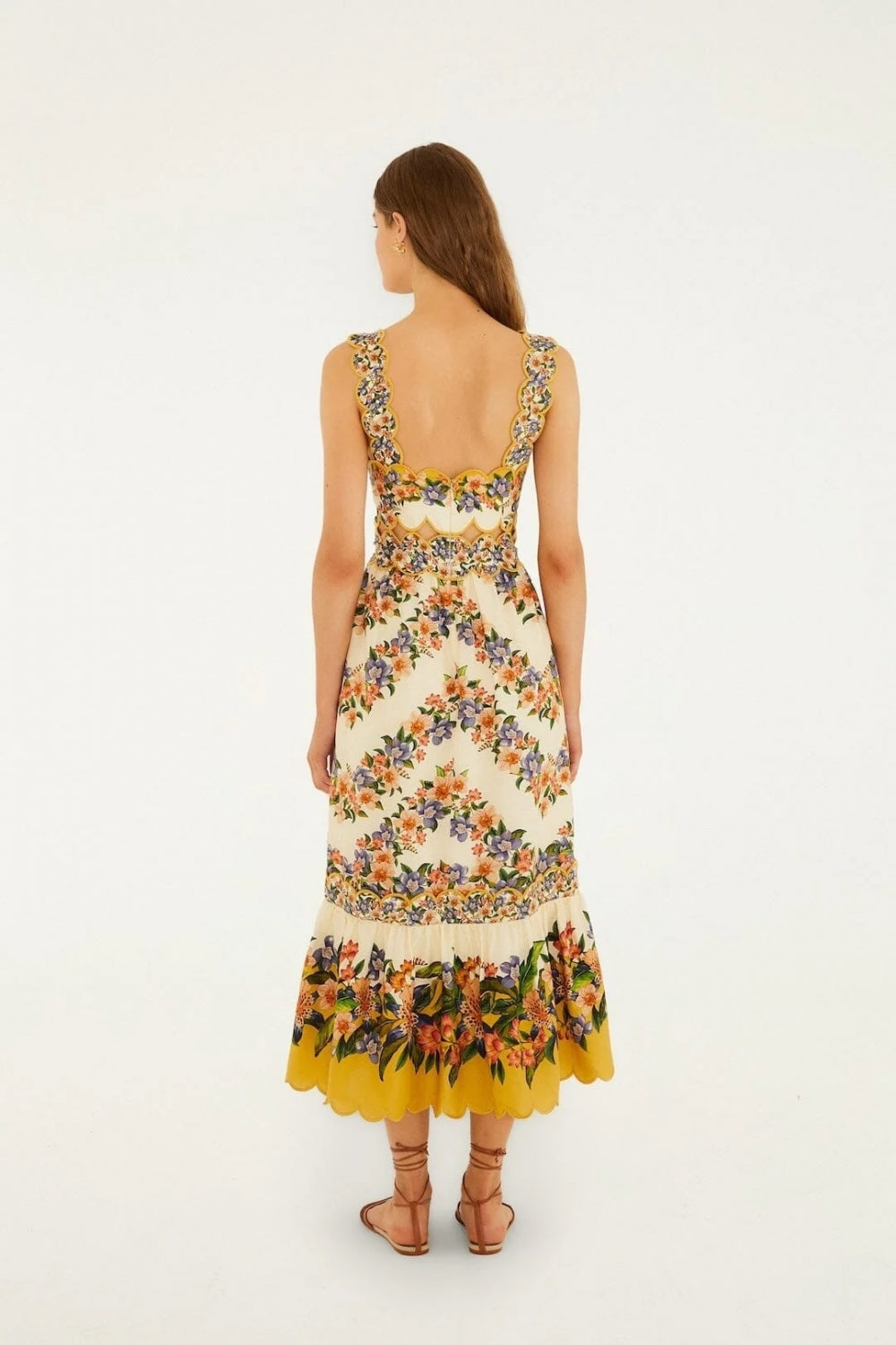Hilo Striped Sands Midi Dress