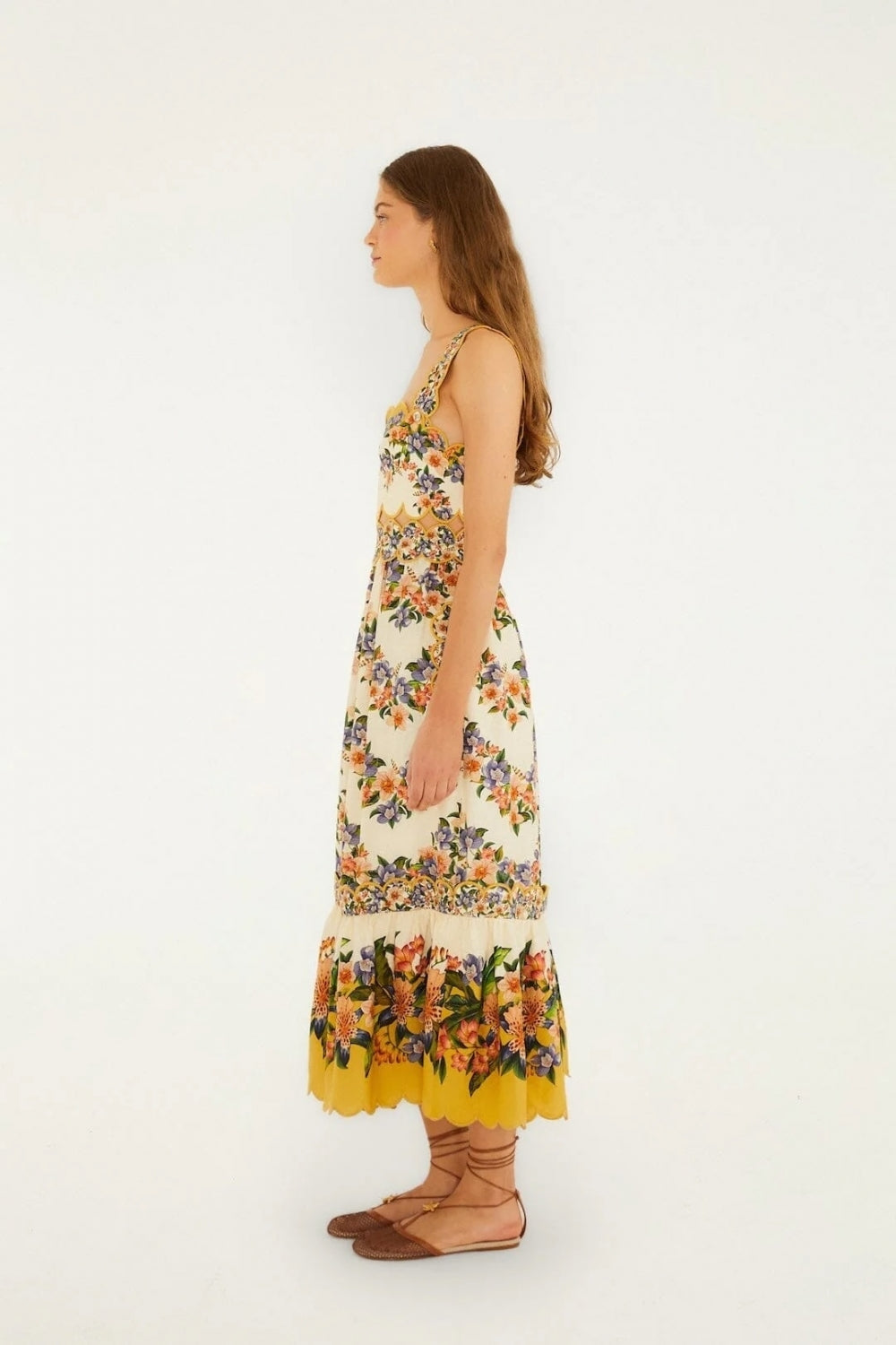 Hilo Striped Sands Midi Dress