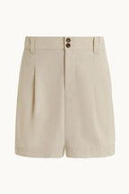 Tansy Woven Short 3" in Ivory