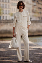 The Wide Leg Pant 30 in Pristine