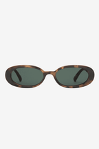 Outta Love Sunglasses - Tort/Green