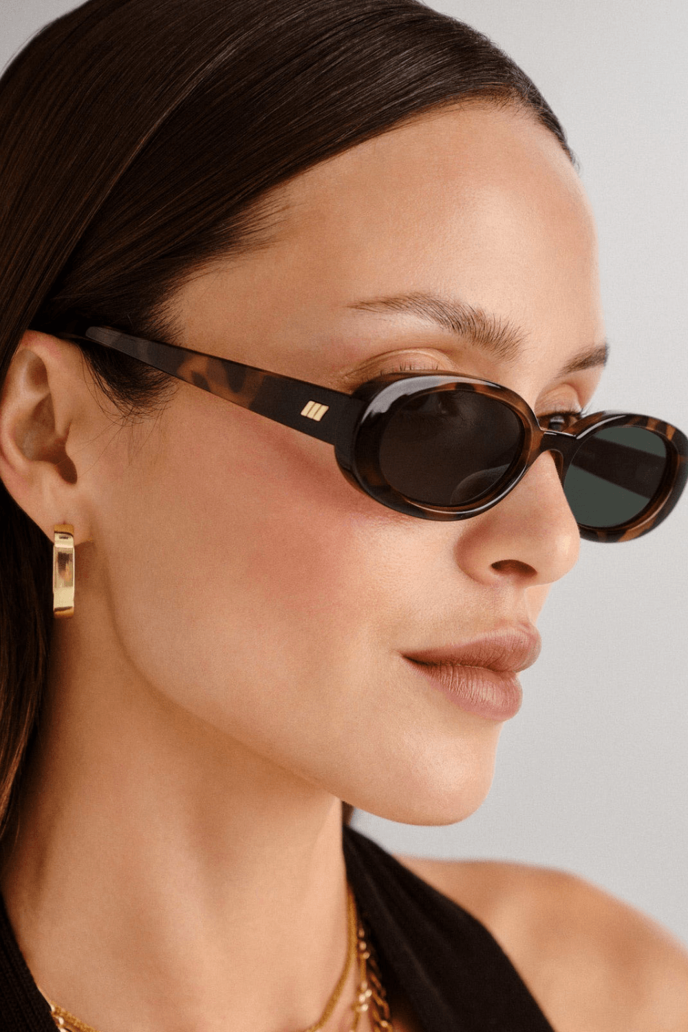 Outta Love Sunglasses - Tort/Green