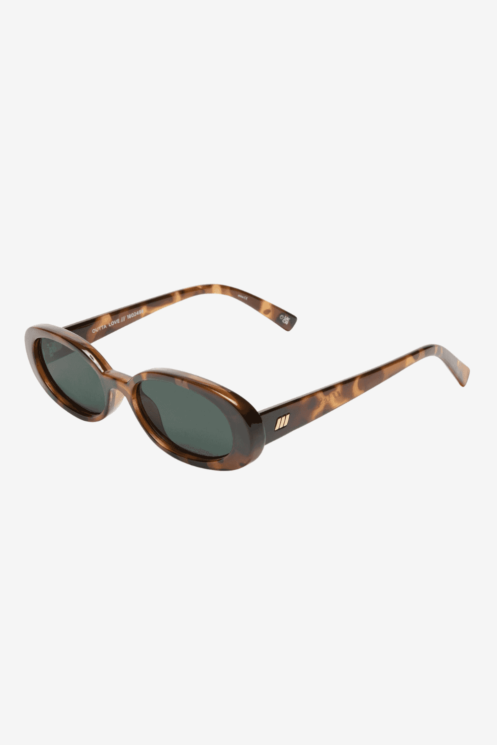 Outta Love Sunglasses - Tort/Green
