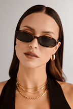 Outta Love Sunglasses - Tort/Green