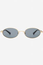 Icicle Sunglasses - Bright Gold/Smoke Mono