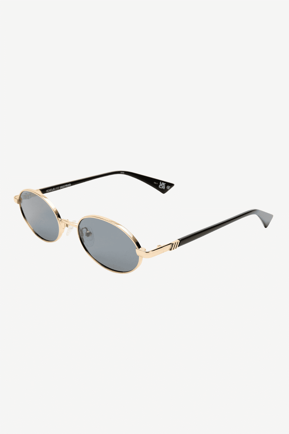 Icicle Sunglasses - Bright Gold/Smoke Mono