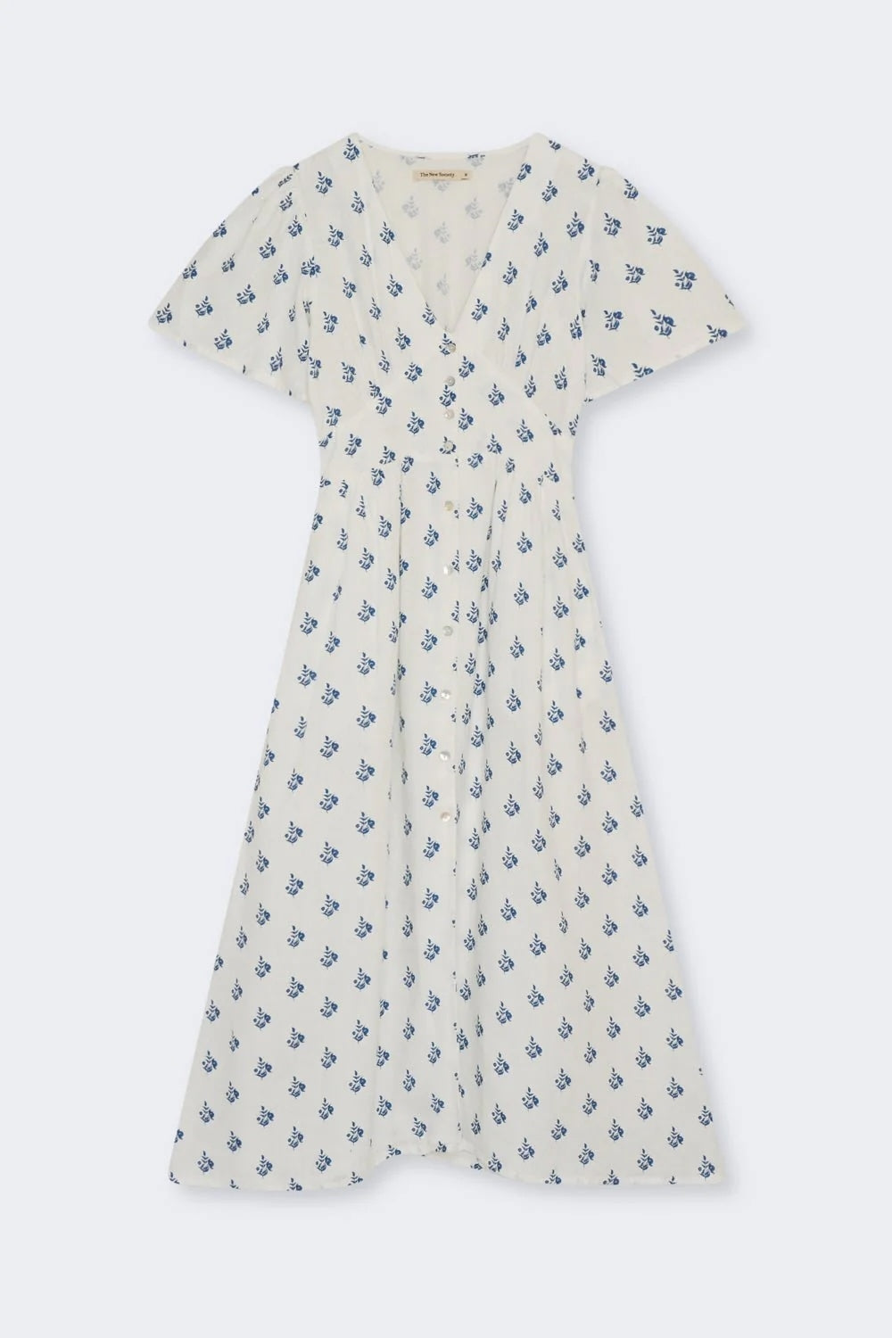Melissa Linen Dress in Melissa Print