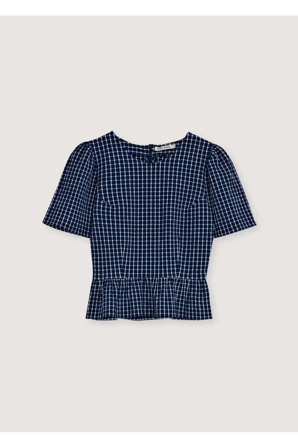 Jasmine Top in Summer Midnight Checks