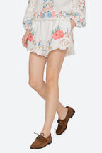 Astrid Embroidery Shorts in Multi