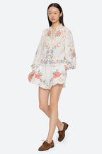 Astrid Embroidery Shorts in Multi