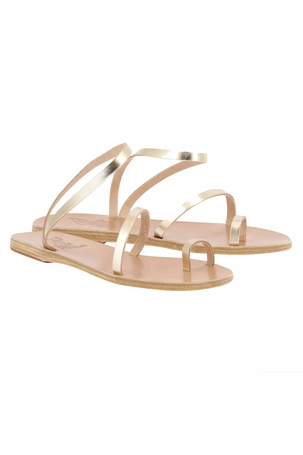 Apli Eleftheria Sandal in Platinum