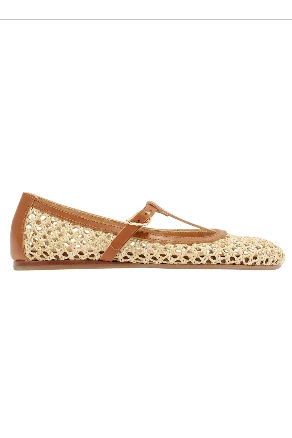 Aerati Ballet Flat in Natural