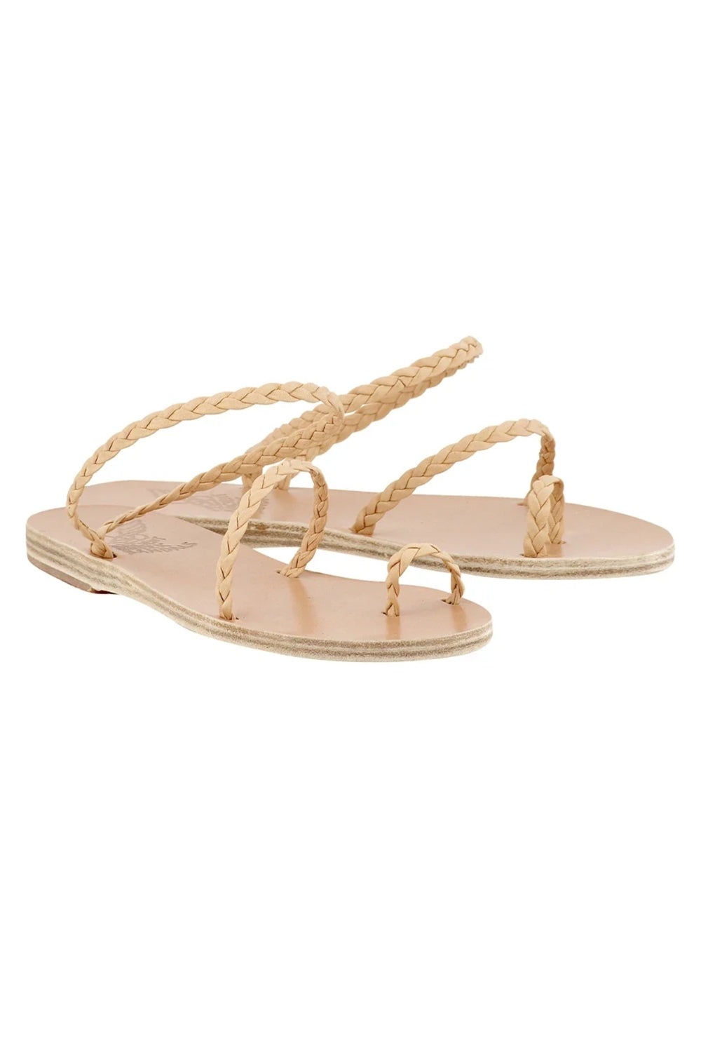 Eleftheria Braided Sandal in Natural