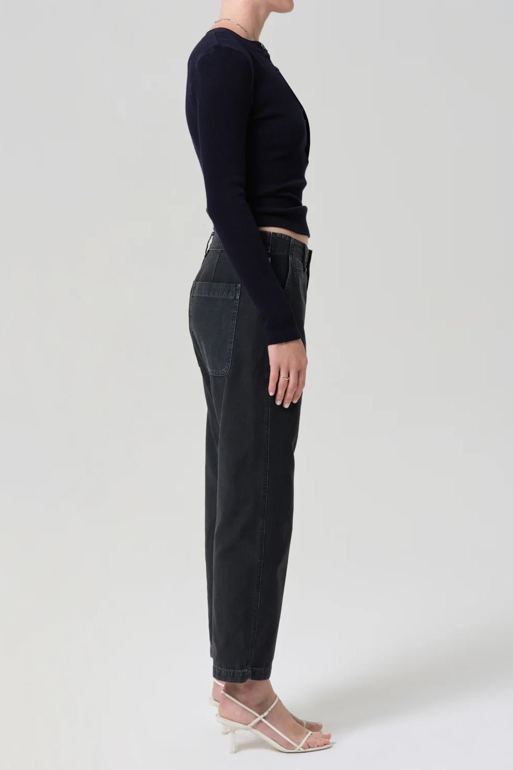 Winslow Utility Pant in Washed Black