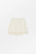 Tallulah Shorts in Antique White