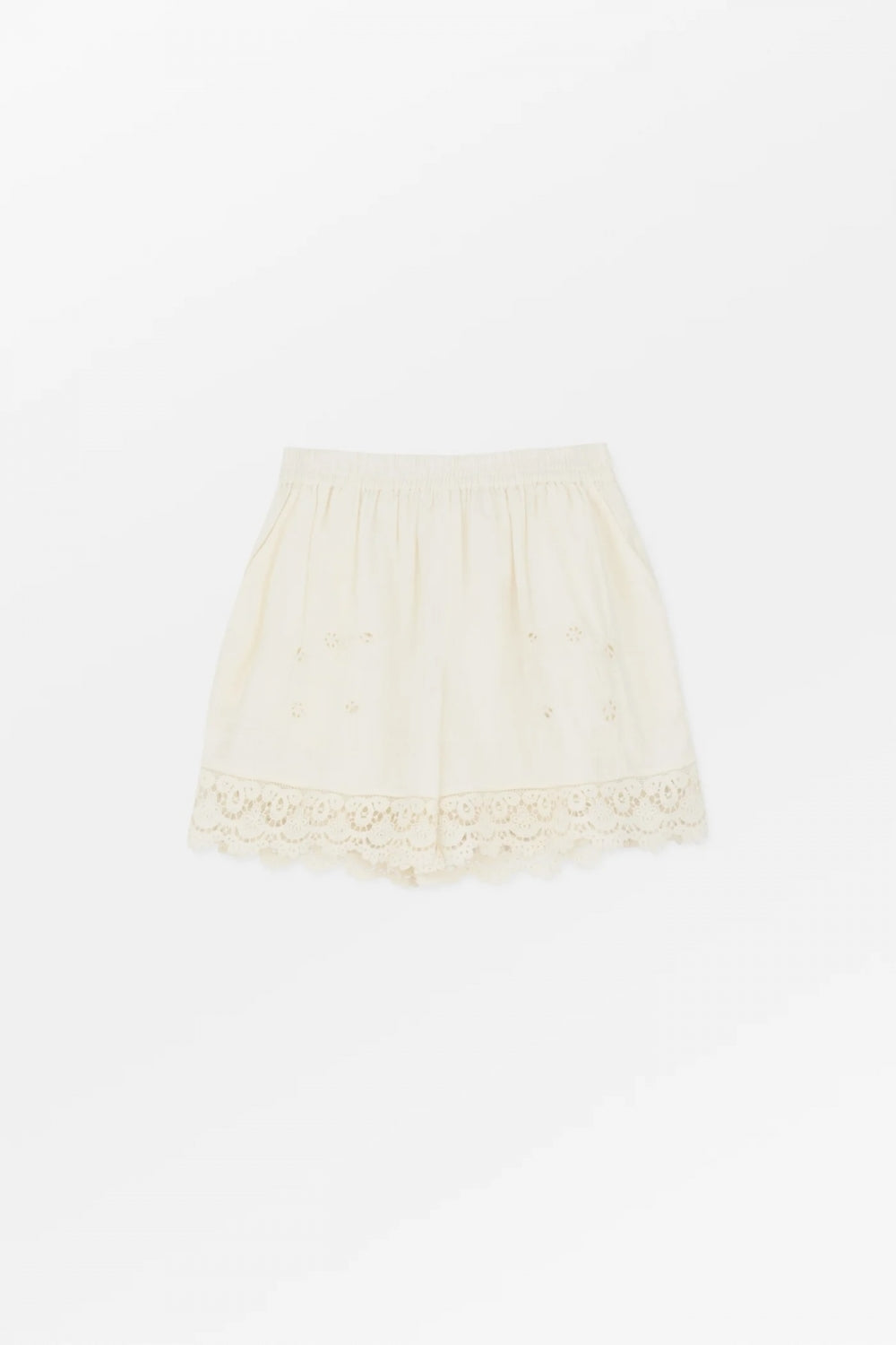 Tallulah Shorts in Antique White