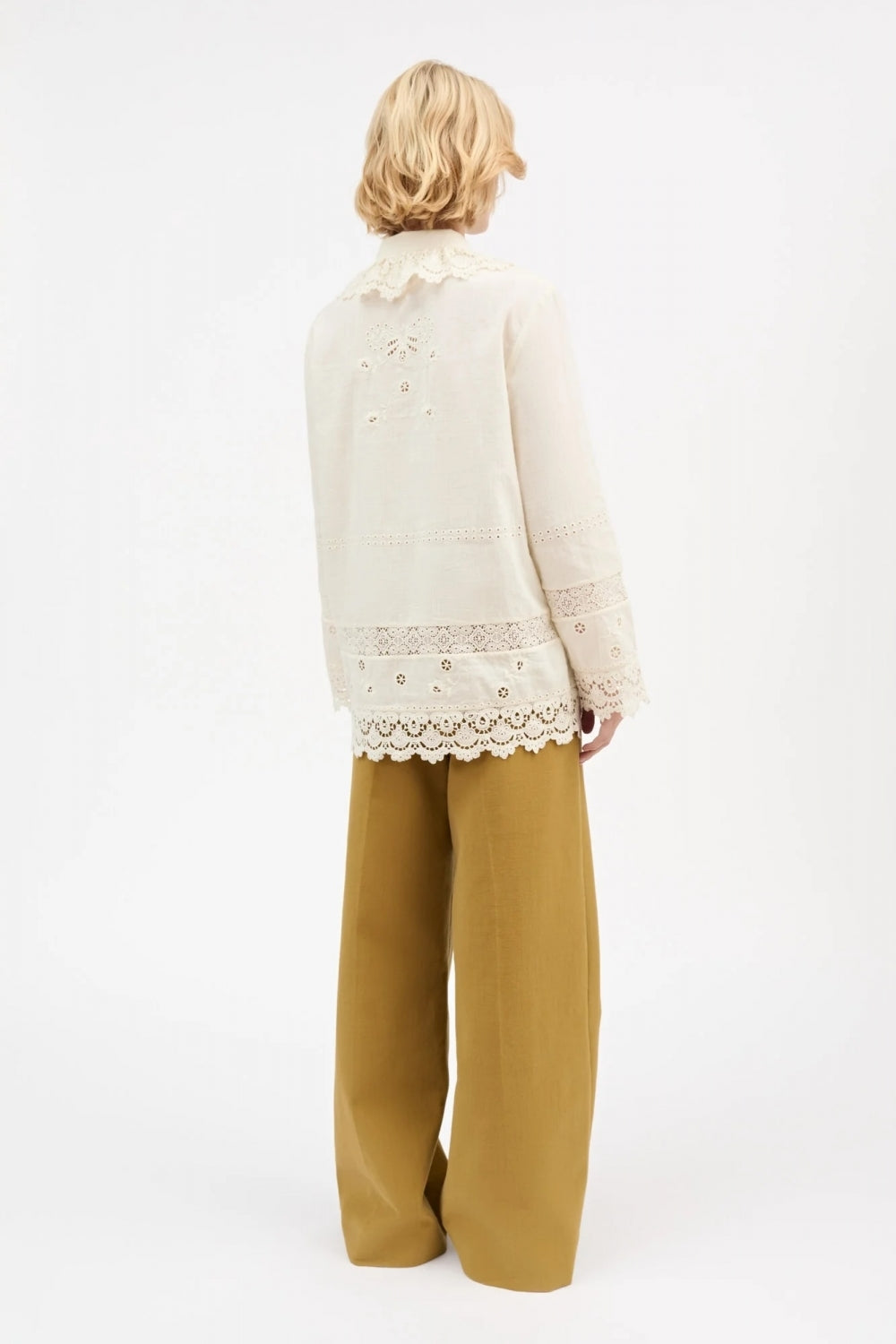 Tallulah Shirt in Antique White