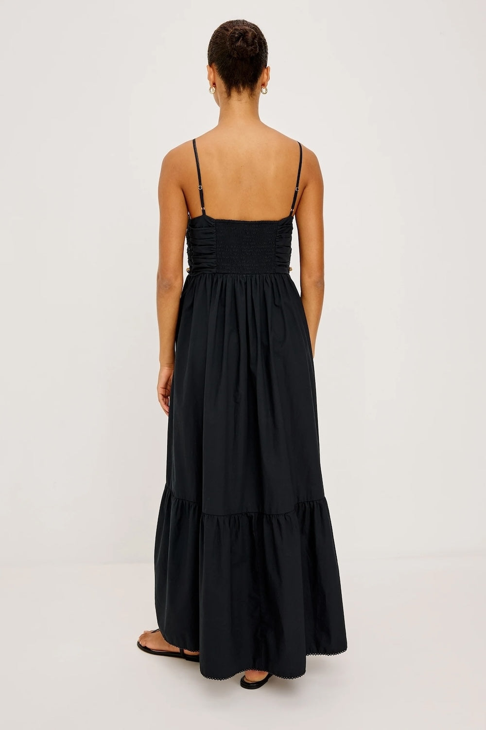 Ivana Maxi Dress in Black