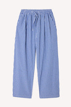 Ekirow Check Trousers in Vichy Blue