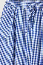 Ekirow Check Trousers in Vichy Blue
