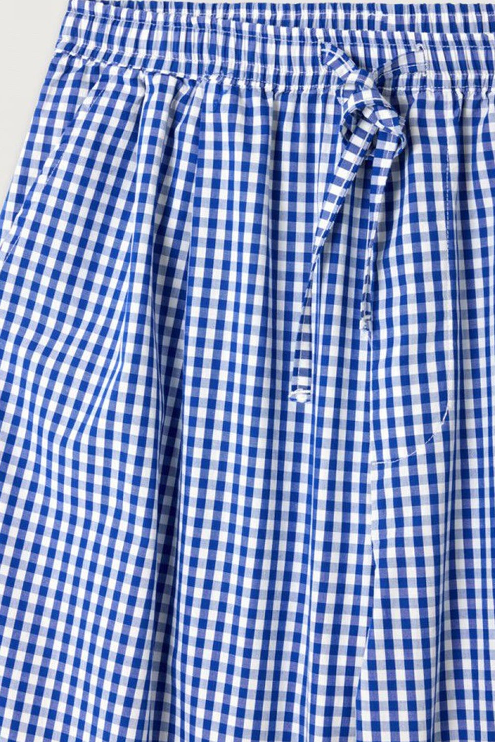 Ekirow Check Trousers in Vichy Blue