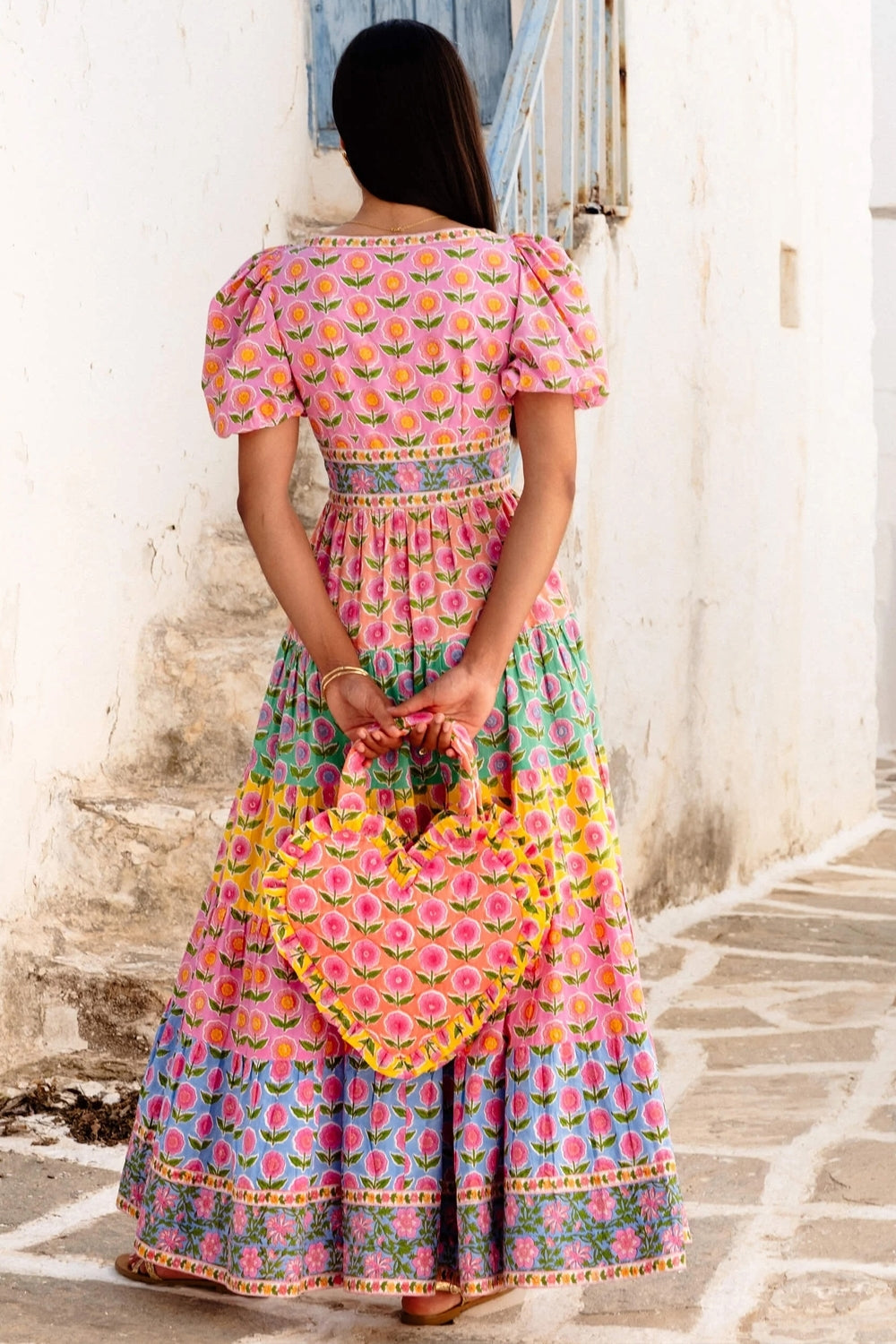 Zizi Dress in Rainbow Mix
