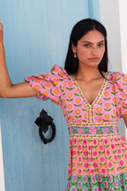 Zizi Dress in Rainbow Mix