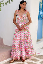Amour Dress in Neon Sunset Mix