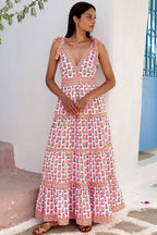 Amour Dress in Neon Sunset Mix