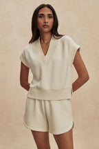 Coulter High Rise Shorts in Pristine